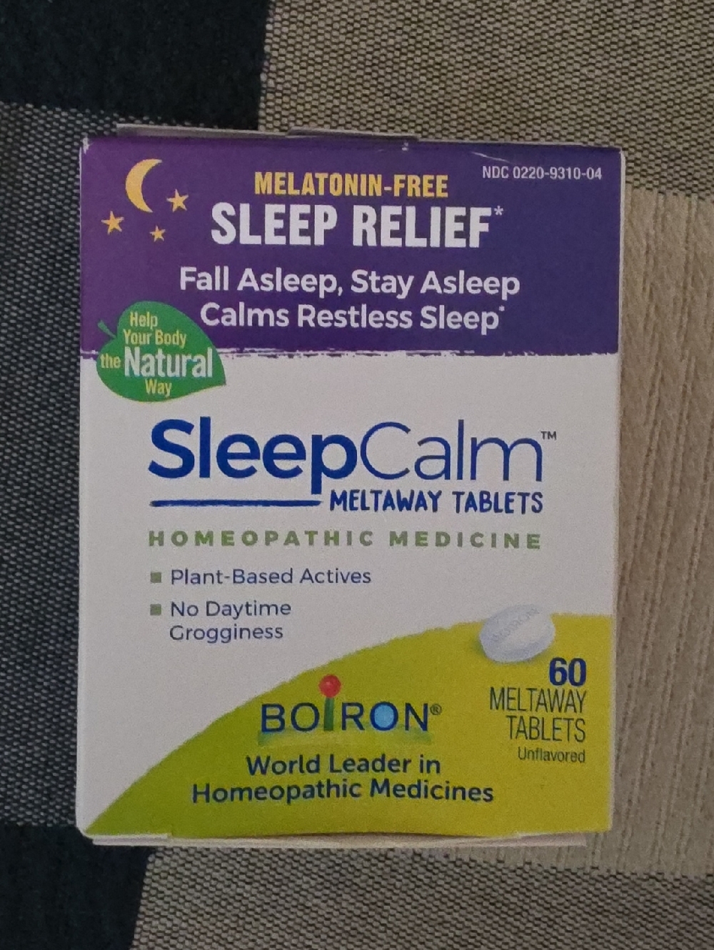 Boiron SleepCalm Meltaway Tablets